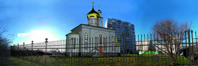 Храм Cвященномученика Василия, протоиерея Московского, в Коньково